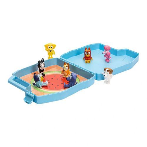 Bluey Delüks Taşıma Çantası ve 8'li Figür Set 17638