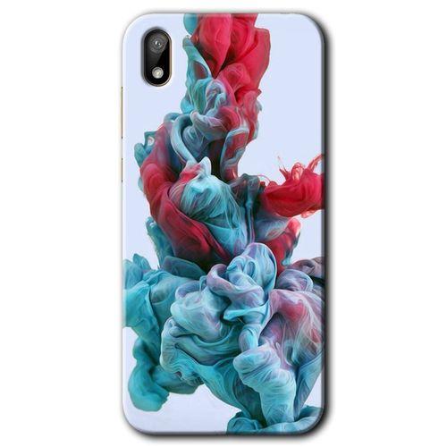 Huawei Y5 2019 Kılıf HD Desen Baskılı Arka Kapak - Renkli Karışım