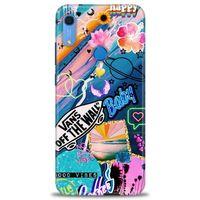 Huawei Y6S Kılıf HD Baskılı Kılıf - Happy Vans + Tam Ekran Koruyucu