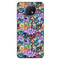 Lopard Xiaomi Redmi Note 9T Uyumlu Kılıf Nazarium (38) Neo Hybrid Kılıf