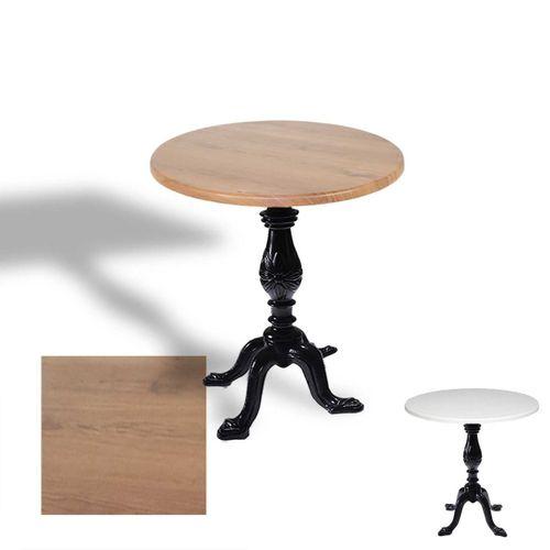 Dockers Çipa 1001 Döküm Ayak Yuvarlak Masa Çap 90cm - (Werzalit, Wermodin ve Allzalit Tabla) - Novagento