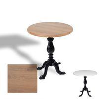 Dockers Çipa 1001 Döküm Ayak Yuvarlak Masa Çap 90cm - (Werzalit, Wermodin ve Allzalit Tabla) - Novagento