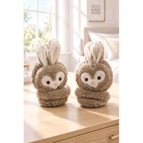 Monalisa Home Lüks Renkli Figürlü Peluş Kulaklık