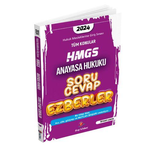 2024 HMGS Anayasa Hukuku Soru Cevap Ezberler Dizgi Kitap