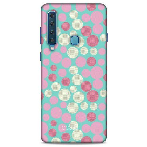 Samsung Galaxy A9 2018 Kılıf Pastel Renkler (50) Shockproof Kılıf Bordo Pembe