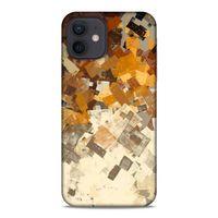 Lopard Apple iPhone 12 Uyumlu Kılıf Soyut Sanat (34) Desenli Slim Armor Kılıf