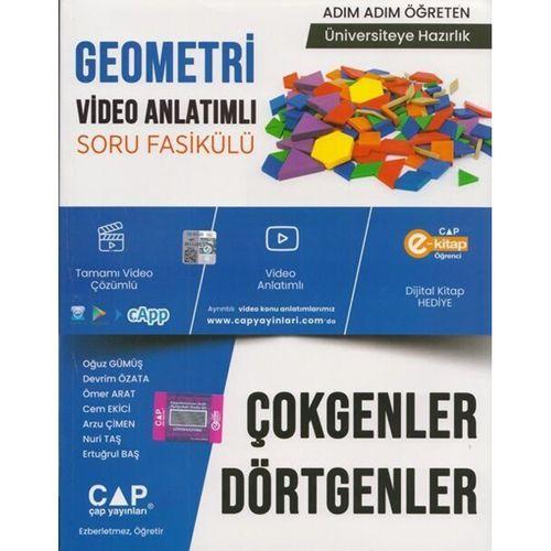 Üniversiteye Hazırlık Geometri Çokgenler ve Dörtgenler Konu Anlatımlı Soru Bankası Çap Yayınları