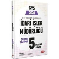 2024 GYS Adalet Bakanlığı İdari İşler Müdürlüğü 5 Deneme Data Yayınları