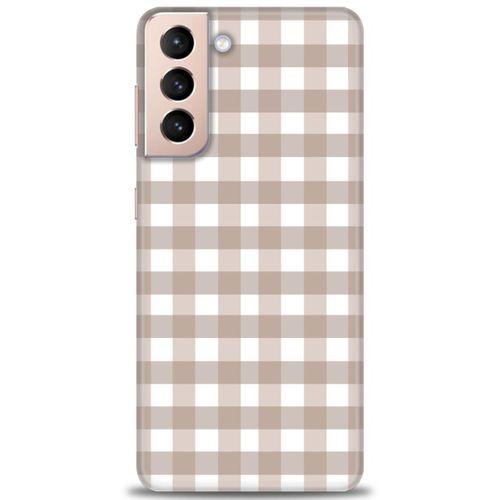 Samsung Galaxy S21 Kılıf HD Baskılı Kılıf - Pötikare + Tam Ekran Koruyucu
