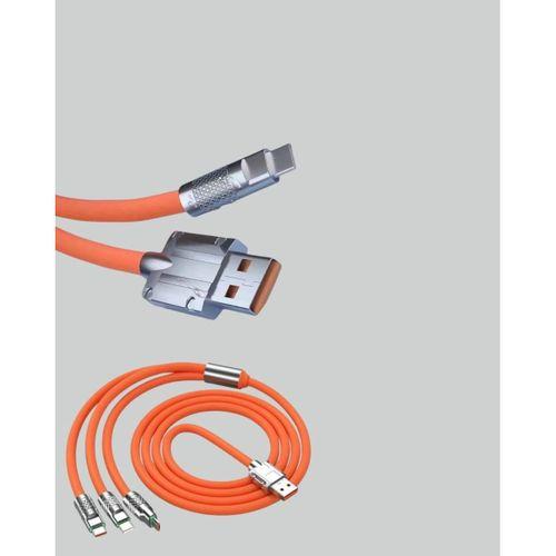 Çoklu Cihaz Dostu 120 w Hızlı Şarj Kablosu – Tek Kablo İle Her Cihaz Elinizin Altında