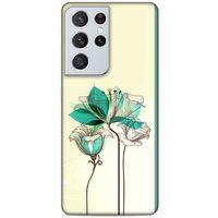 Lopard Samsung Galaxy S21 Ultra Uyumlu Kılıf Botanix (95) Back Cover