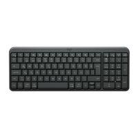 LOGITECH K250, Siyah, 920-013460, Bluetooth, Türkçe Q, Multimedya, Kompakt Klavye