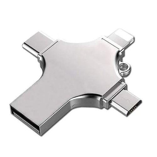 Faster FS-26602 4 IN 1 256Gb Flash Bellek (USB - TYPE-C - Micro USB - Lightning)