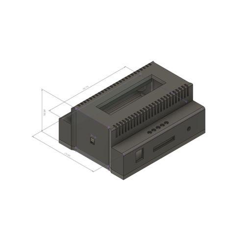 PLC İçin Elektronik Kutu Muhafaza 3D Baskı (Bu ürün Sadece Plastik parçadır - Almadan Önce Soru Sorabilirsiniz)