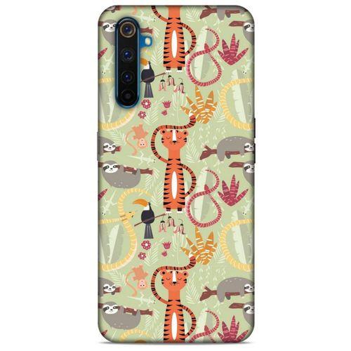 Animax Tembel Hayvanlar Oppo Realme 6 Pro Kılıf Desenli Silikon