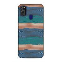 Samsung Galaxy M21 Uyumlu Kılıf Utopia (8) Baskılı Kılıf Lacivert