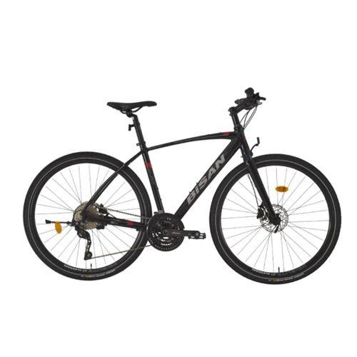 Bisan Trx8600 Deore Şehir Bisikleti Parlak Siyah 54 cm