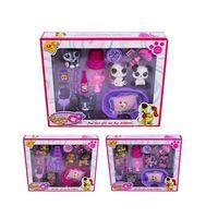 CL2105 5 Li Köpek Miniş Oyuncak Evcilik Seti - 1 Adet Stokta Olan Gönderilir