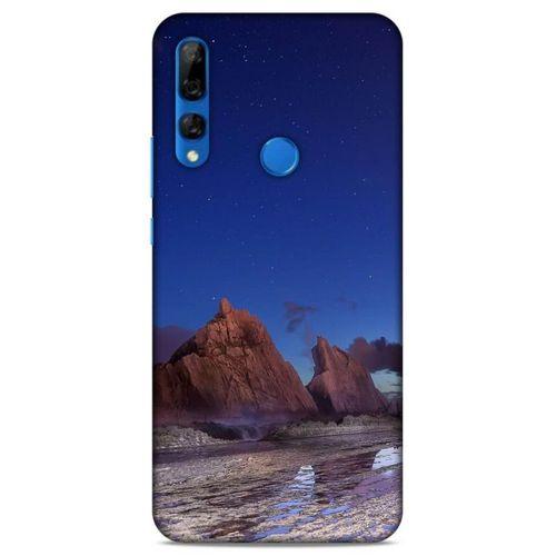 Lopard Huawei Y9 Prime 2019 Uyumlu Kılıf Gece'S (14) Lansman Kılıf Parliement Mavi