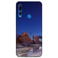 Lopard Huawei Y9 Prime 2019 Uyumlu Kılıf Gece'S (14) Lansman Kılıf Parliement Mavi