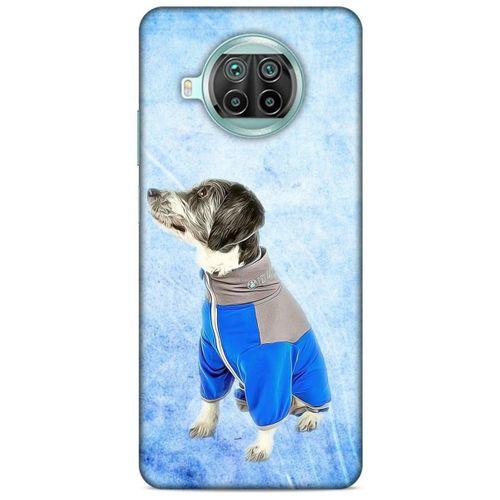 Xiaomi Mi 10T Lite 5G Kılıf Köpek Kıyafetleri (37) Silicone Cover Polar Mont
