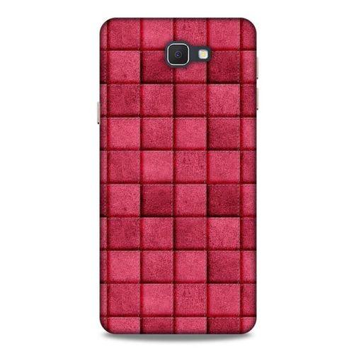 Samsung Galaxy J7 Prime Kılıf Patchwork (29) Arka Koruma Kılıfı Pembe