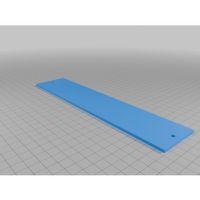 Işık Kutusu Kapak 5x24cm – 3D Baskı Aydınlatma Aksesuarı (Bu ürün Sadece Plastik parçadır - Almadan Önce Soru Sorabilirsiniz)