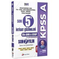 2026 KPSS A Son 5 li İktisat Son 7 Yıl Tamamı Çözümlü Orijinal Çıkmış Sorular 1. Kitap Dizgi Kitap