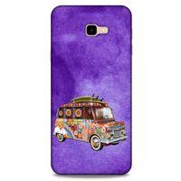 Retro (39) Desen Liquid Crystal Kılıf Renkli Samsung Galaxy J4 Plus Kılıf