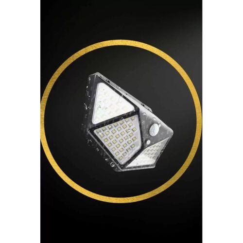 Solar Sensörlü Duvar Lambası Bahçe Lambaso Parlak Beyaz Işık Suya Dayanıklı