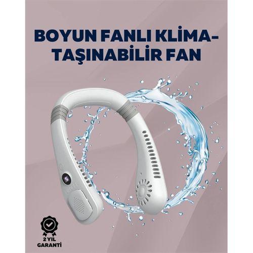 Kişisel Klima Fanı | 360° Dairesel Hava Akışı, Bladeless Tasarım, 5 Rüzgar Hızı, Taşınabilir Ve Sessiz