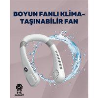 Kişisel Klima Fanı | 360° Dairesel Hava Akışı, Bladeless Tasarım, 5 Rüzgar Hızı, Taşınabilir Ve Sessiz