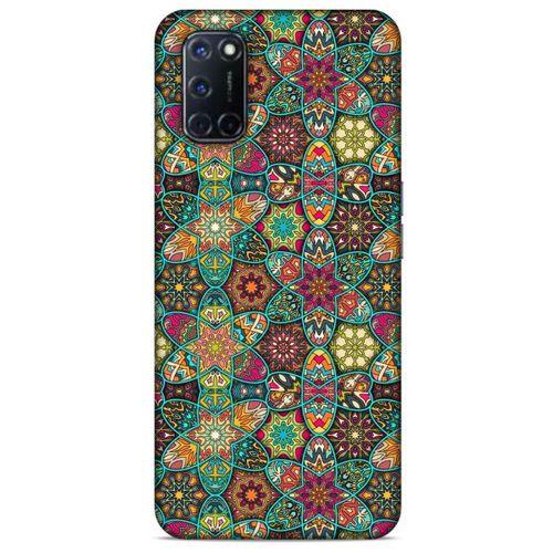 Ethnic Culture (56) Oppo A52 Kılıf Silikon Kapak Desenli
