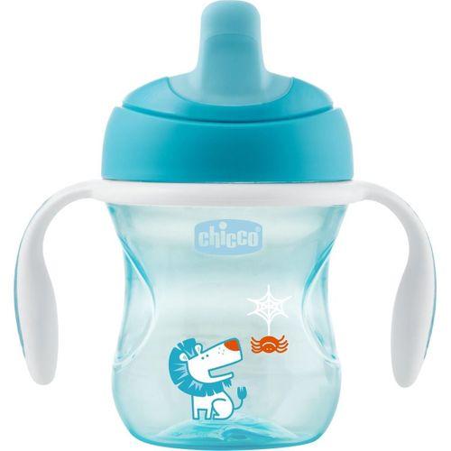 Chicco Yarı Yumuşak Uçlu Alıştırma Bardağı 6 Ay+ Kız