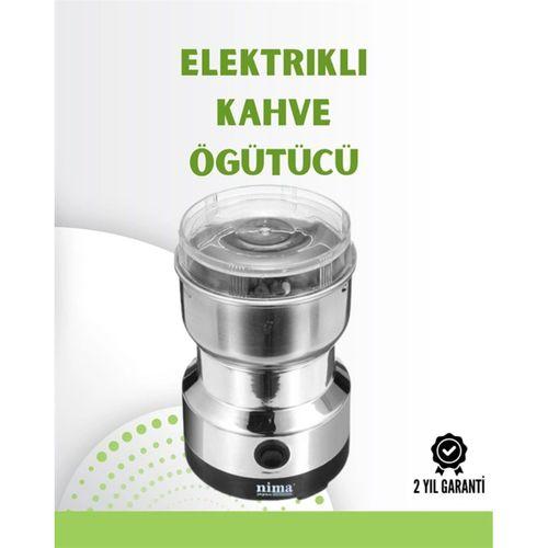 Kahve Ve Baharat Değirmeni | Kompakt, Hafif, Hızlı Öğütme, Şeffaf Kapaklı, Kolay Kullanım