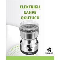 Kahve Ve Baharat Değirmeni | Kompakt, Hafif, Hızlı Öğütme, Şeffaf Kapaklı, Kolay Kullanım