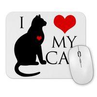 I Love My Cat Kedi Hayvan Pet Animal Mouse Pad