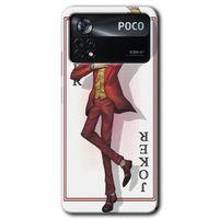 Poco x4 Pro Kılıf HD Desen Baskılı Arka Kapak - Joker İskambil