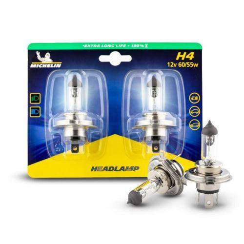 Michelin MC32286 12Volt 60/55Watt 1650 Lümen H4 2’li Halojen Far Seti