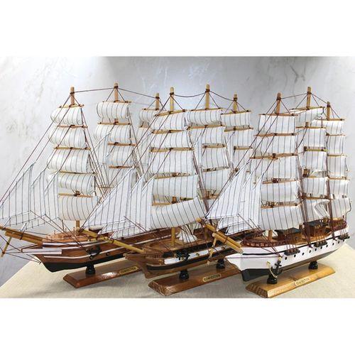 Ahşap Yelken Gemi Model 3