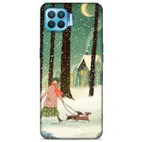 Oppo Reno 4 Lite Kılıf Snowix (39) Liquid Crystal Kılıf Karışık Renkli