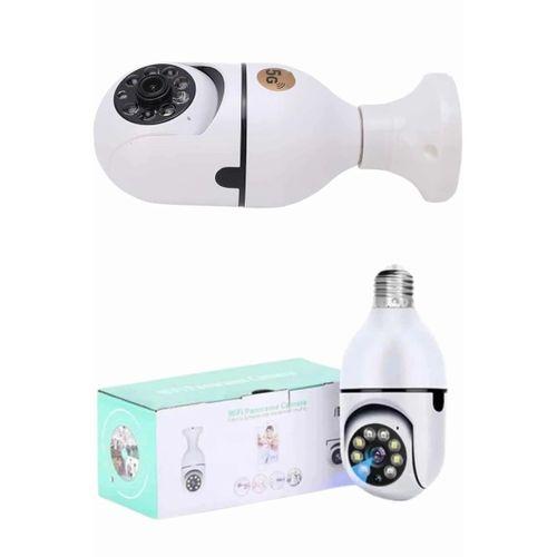 Güvenlik Kamerası Wi-fi Özellikli 360 Derece Full Hd 1080p Ampül Kamera