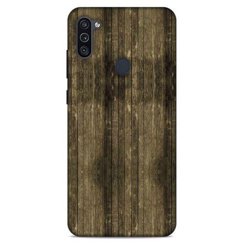 Lopard Samsung Galaxy M11 Uyumlu Kılıf Wood'X (20) Koruyucu Kılıf Desenli
