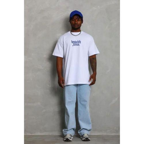 Erkek Baskılı T-Shirt Kısa Kol Bisiklet Yaka Regular Fit Rahat Kalıp Günlük Tişört - Beyaz