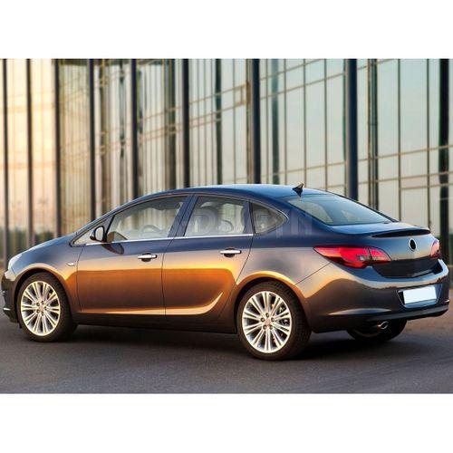 Opel Uyumlu Astra J SD 2012-2019 Cam Çıtası Paslanmaz Çelik 4 Parça