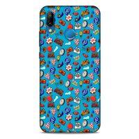 Retro (21) Desen Koruyucu Kapak Renkli Huawei P20 Lite Kılıf