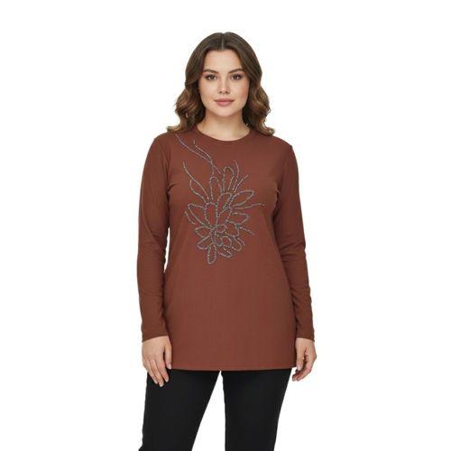 Kadın Önü Nakışlı Bluz BGL-ST05091