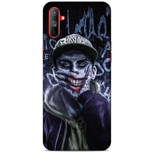 Realme C3 Uyumlu Kılıf Joker (15) Antişok Kılıf Lila