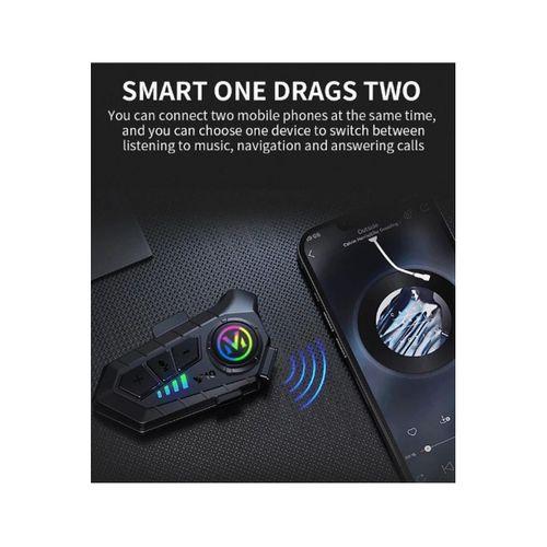 Y10 Kask Kulaklık Bluetooth Motosiklet Kulaklık 5,3 Bluetooth Intercom Motorsiklet Kulaklık