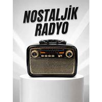 Müzik Kutusu Bluetooth Bağlantılı El Fenerli Nostaljik Tasarım Radyo